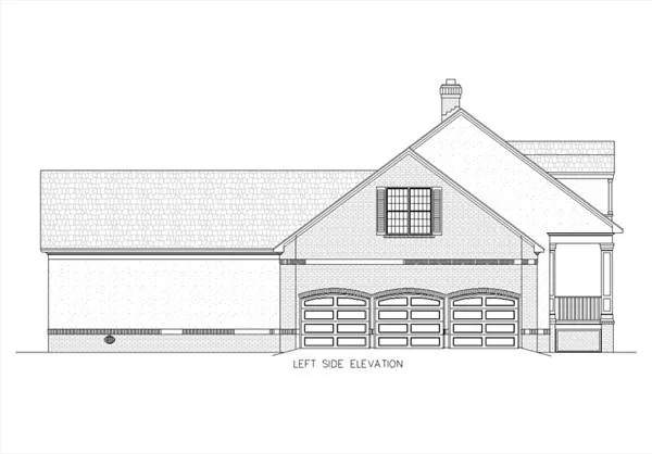 Left side elevation